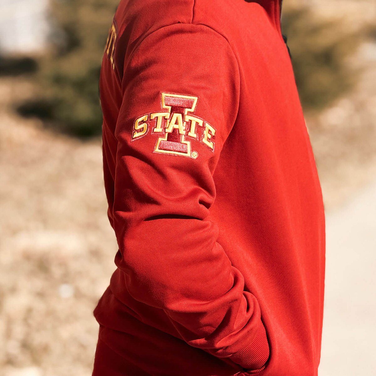 Pro Standard Iowa State Cyclones Cardinal Quarterzip